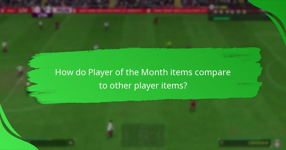 What rewards can be earned from Player of the Month objectives?
