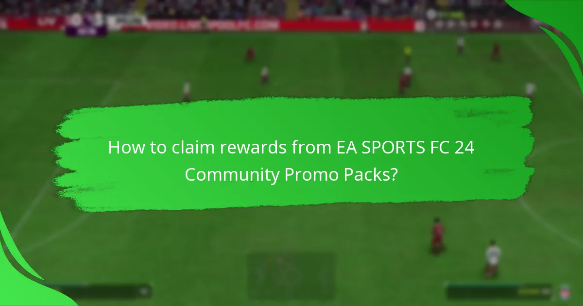 What rewards can players earn from Community Promo Packs?