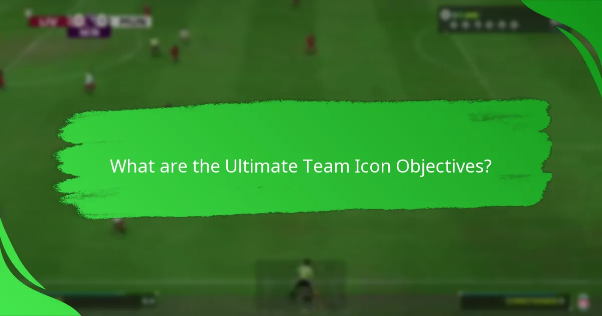How to effectively tackle Icon Objectives challenges?