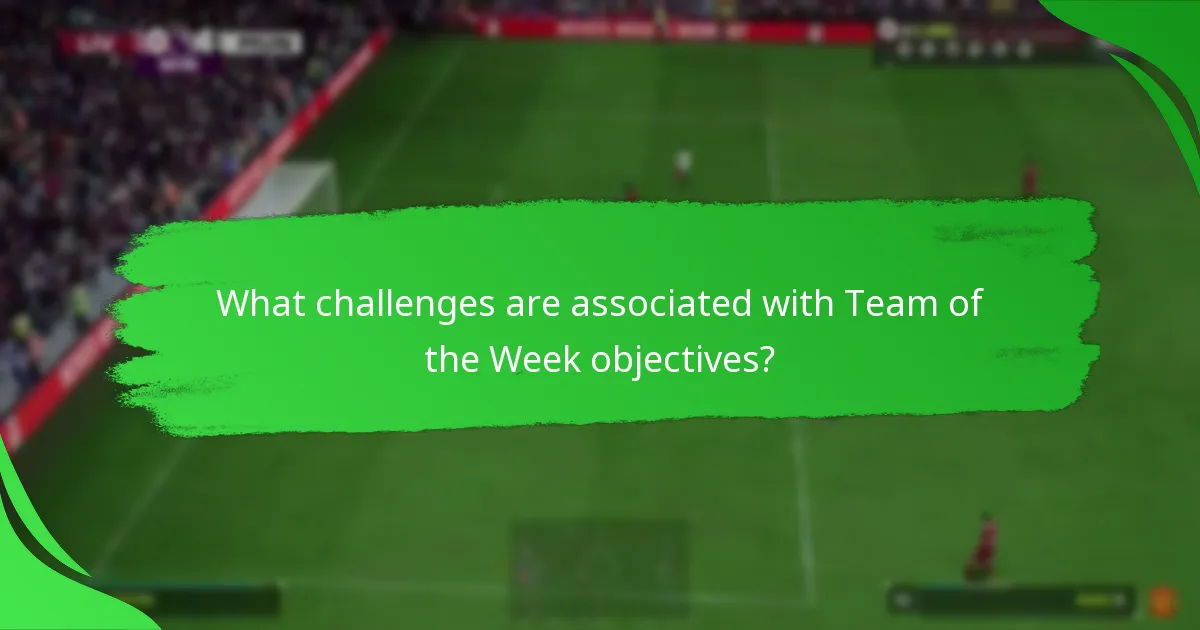 Which player items are featured in the current Team of the Week?