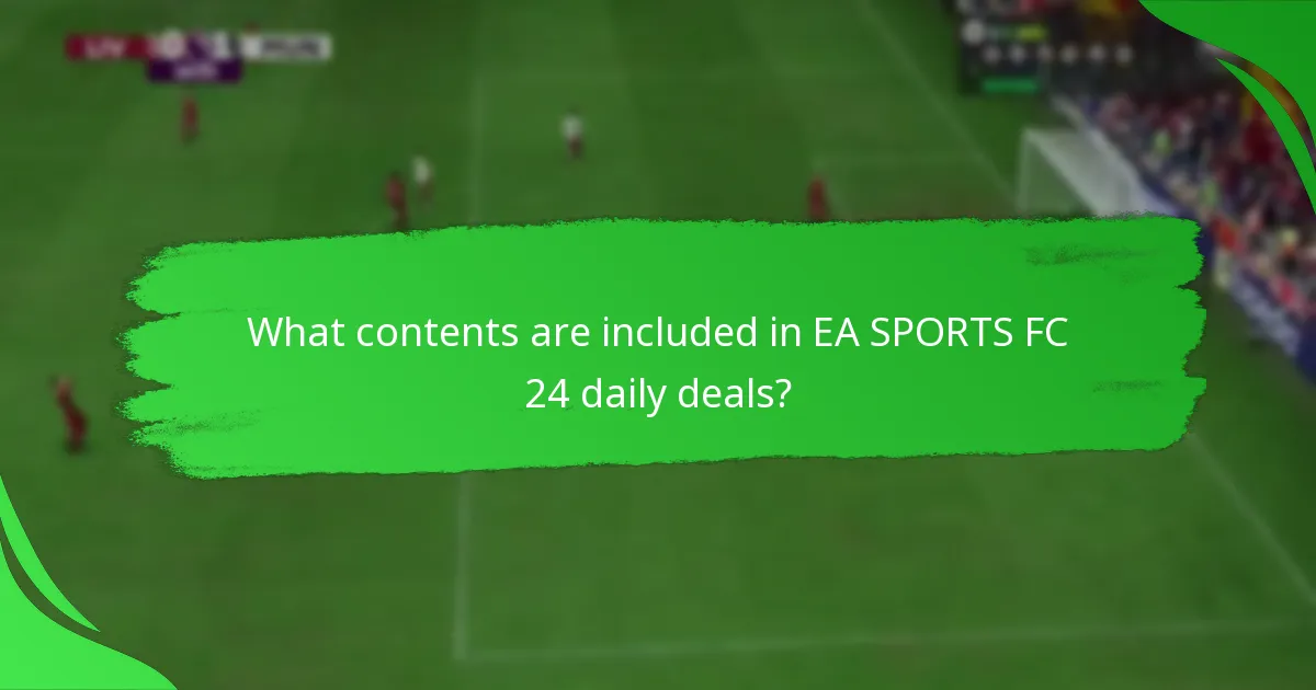 How do EA SPORTS FC 24 daily deals compare to other games?