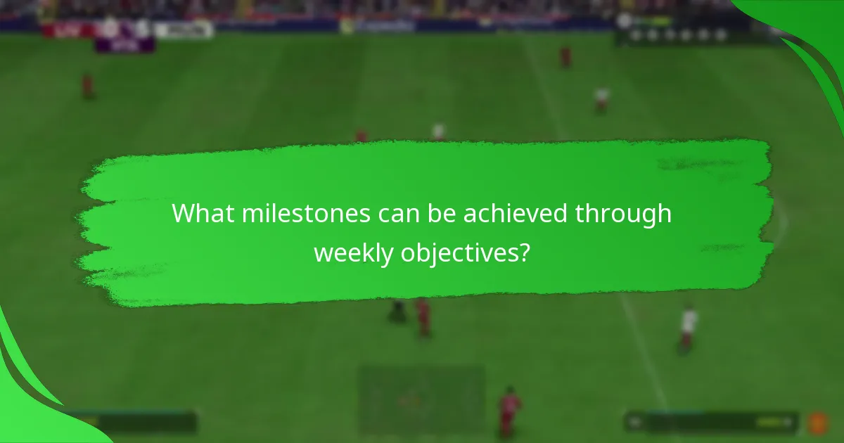 What challenges are faced when completing weekly objectives?